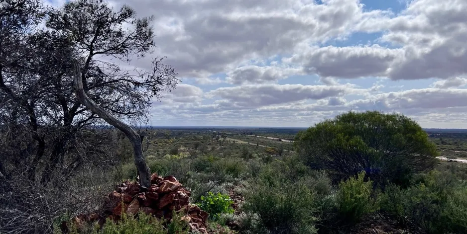Shot of the location plains
