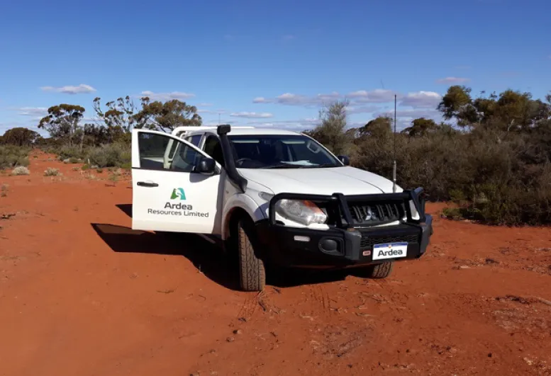 Mazda ute with Ardea Branding